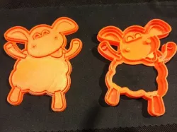 Timmy Time Sheep Cookie Cutter