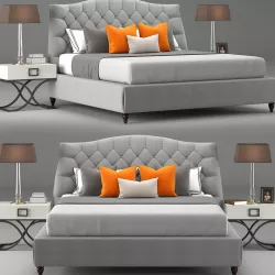 Toscanova Savon bed 3D model