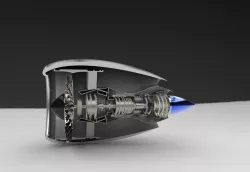 TurboFan or FanJet Engine