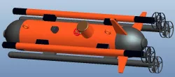 Underwater Surveillance Vehicle (CAD Model)