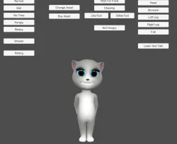 Unity Talking Cat Model 3D model