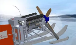 V-12 Merlin on ice