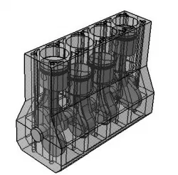 V4 Motor Engine