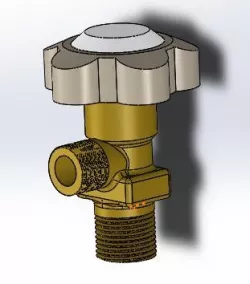 Válvula Angular DN20 x DN15 208-1