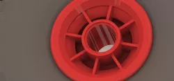 wheel 260 x 85 / trolley wheel / trolley roda / roda carro de mao