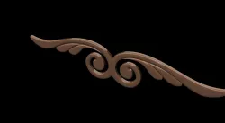 Winged Scroll