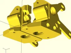 yegahD extruder - mendel friendly