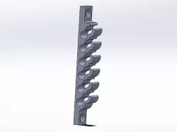 12 Port Network CAT5 Cable Holder