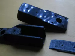 15mm x 15mm carbon tube motor mount