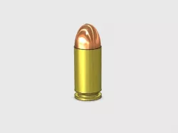 45 ACP Catridge with FMJ bullet