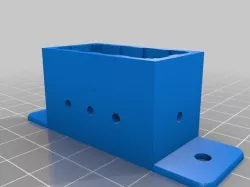 4x2 Anderson Powerpole panel mount