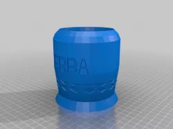 Adorned Fake Mate Cup With Place for Cardboard Cup Inside