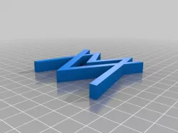 Alan Walker Logo 3D Badge