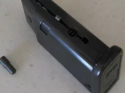Ammo clip loader Pin