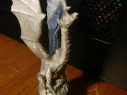 Aria the Dragon - Negative Mold for Metal Casting