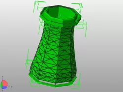 Cooling Tower Miniature Scenery
