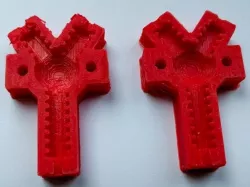 Customizable y-mold for headphones