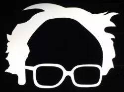 Decal - Minimalist Bernie Sanders