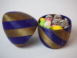 Easter Egg, Two Color Gift Box