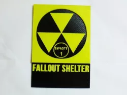 Fallout Shelter Signage