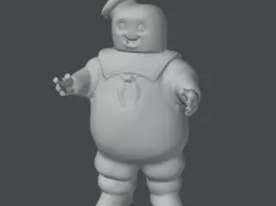 Ghostbusters : Stay Puft Marshmallow Man Scan
