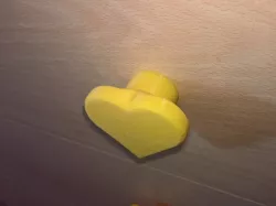 Heart knob