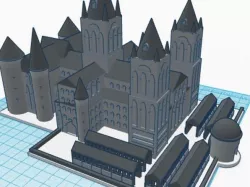 Hogwarts School of Witchcraft and Wizardry (Castle Part 2 of 3) - Harry Potter 3D Print