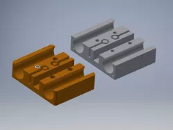 i3 x carriage IGUS bearings (16mm OD)