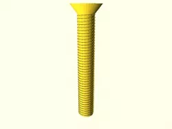 [K] parametric screw / "vis parametrable"