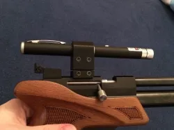 Laser mount for SPA CP1 (Kandar) MK I