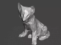 Low Poly Dog