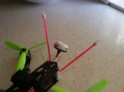Multirotor antenna caps