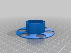 My Customized Customizeable Cable Spool Organizer