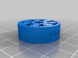 My Customized Emmet's Gear Bearing with  text