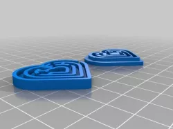 My Customized Heart to Heart maze generator