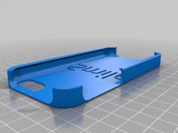My Customized Stencil Font iPhone Case