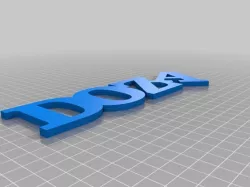 My Customized Variable WORD Sculpture