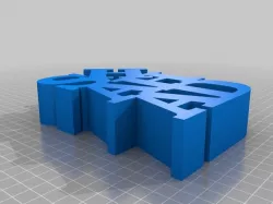 My Customized Variable WORD Sculpture