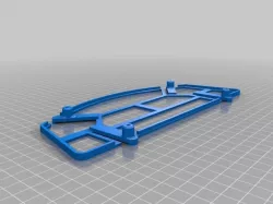 Neato XV-series vacuum robot swiffer pad attachment remix (added magnets)