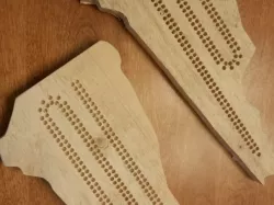 NH Cribbage Board