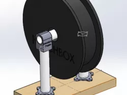 PVC Pipe Spool Holder