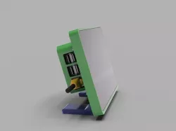 Raspberry Pi 7in display Case and stand