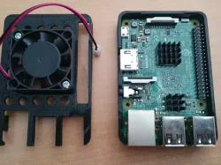 Raspberry Pi B+/Pi2 case for overclocking