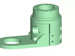 Reprap Morgan E3D toolhead and accessories