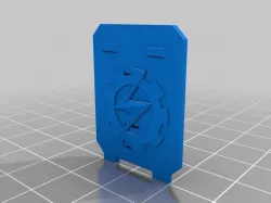 rhino-ish tank door, logo'd