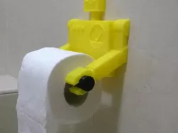 Robot toilet paper holder