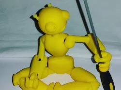 SETH - 3D Printed Jointed Robot (Easy Print Slic3r Settings)