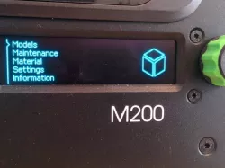 Solid 3D printing ® knob for Zortrax M200