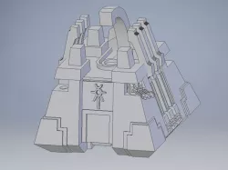 Space Zombie Floating Temple