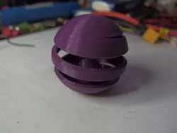 Sphere twist with ball inside